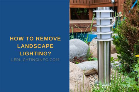 How To Remove Landscape Lightning?
