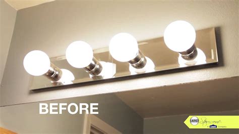 How To Remove The Fent On Bathroom Light?