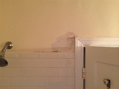 How To Repair Peeling Damage Wall In Bathroom?