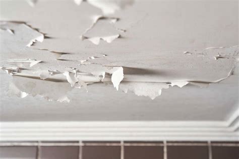 How To Repair Your Bathroom Ceiling It’S Coming Loose?