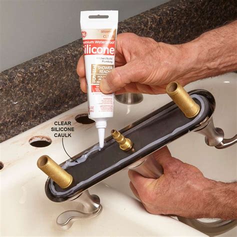 How To Replace A Seal On Bathroom Sink?