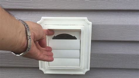 How To Replace Exterior Exhaust Vent Cover?