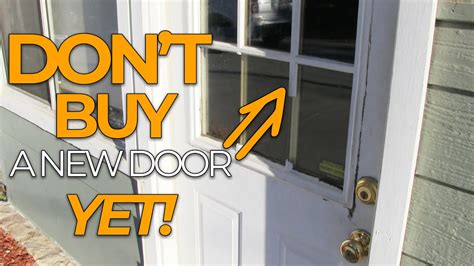 How To Replace Old Window In Exterior Door?