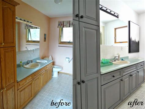 How To Revamp Old Bathroom Cabinets?