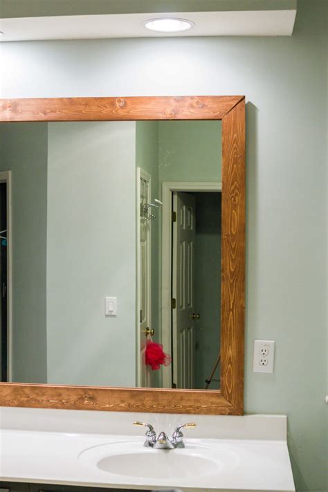 How To Stain The Bathroom Mirror?