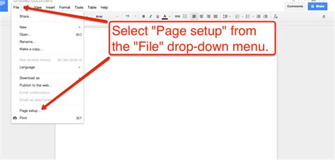 How To Turn The Page Landscape On Google Docs?