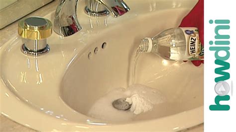 how to unclog a bathroom sink home remedy?