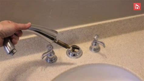 How To Undo A Bathroom Faucet?