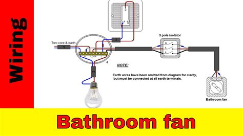 How To Wire A Brand New Bathroom Fan?