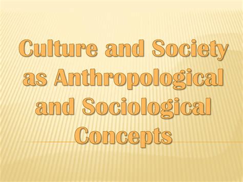 how are sociology, society, and culture are inter-related. - Course …