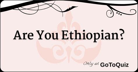 how are you in ethiopian