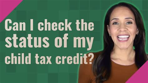 how can i check my child tax credit