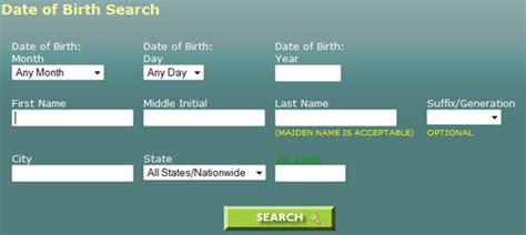 how can i find someones date of birth for free uk