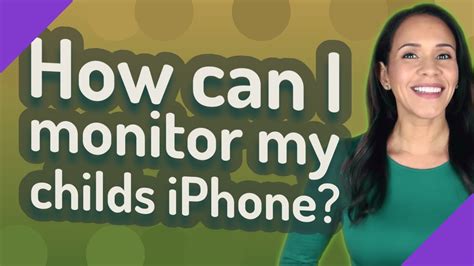 how can i monitor my childs iphone use