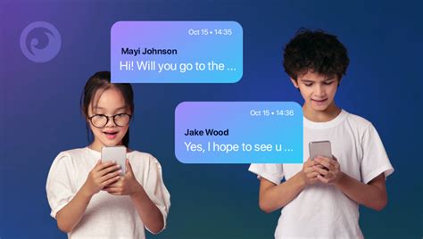 how can i read my childs messages online