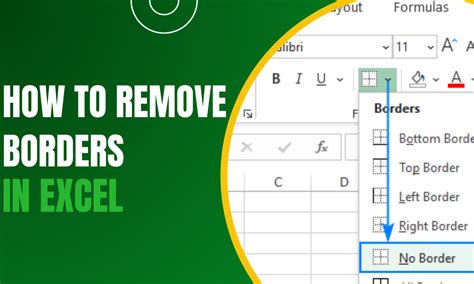 How Can You Remove Borders Applied In Cells
