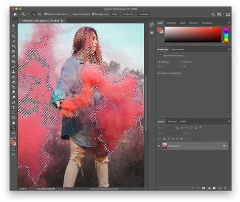 how change colour in photoshop