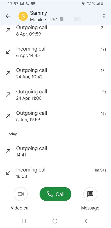 how check call history