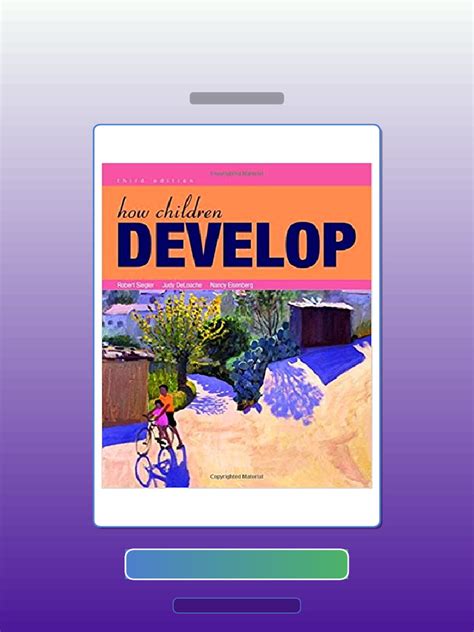 How Children Develop 3rd Edition Siegler