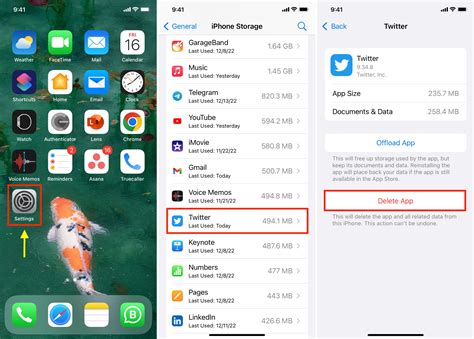 how get to the bottom of app cache iphone
