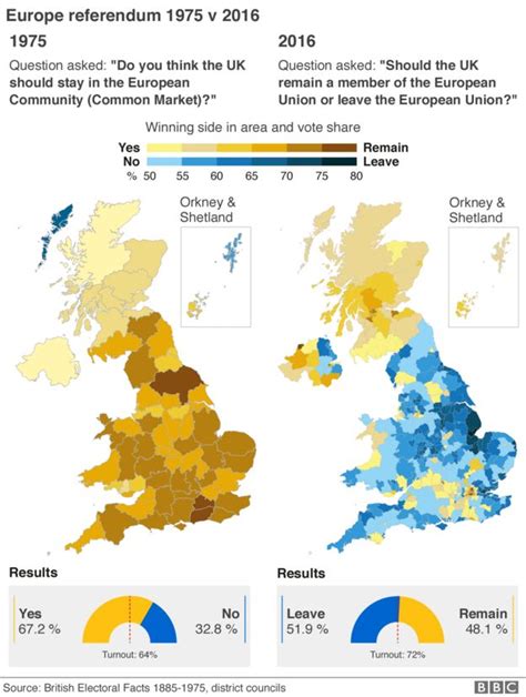 how constituencies voted in referendum