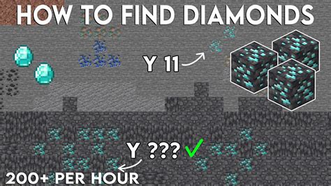 how deep is diamond in minecraft