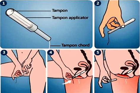 how deep should tampon go