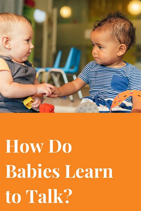 how do babies learn how to speak