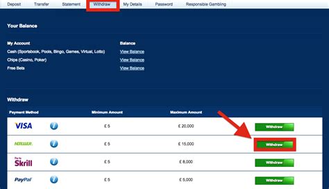 how do i check my withdrawal on betfred