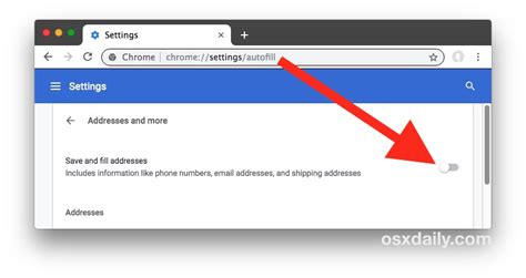 how do i delete autofill in chrome