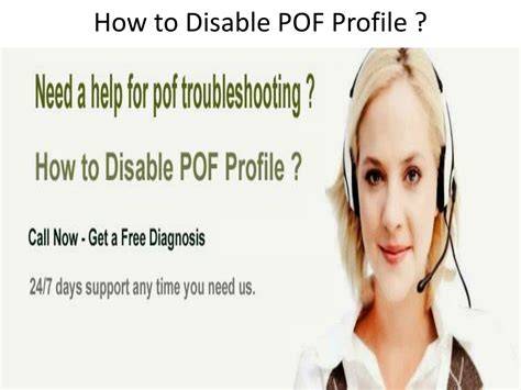 How Do I Disable Pof Account