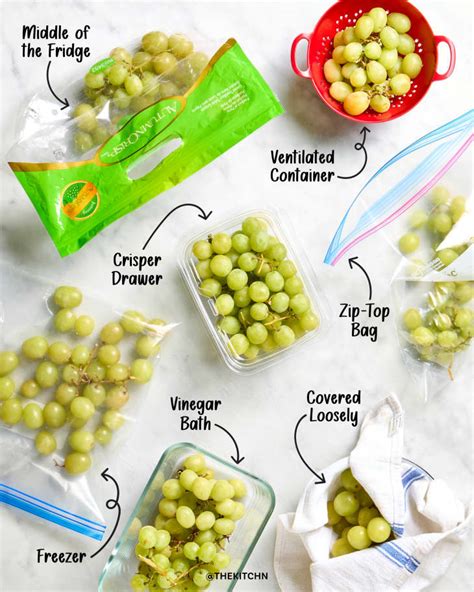 how do i store grapes