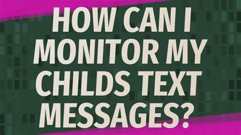 how do i view my childs text messages