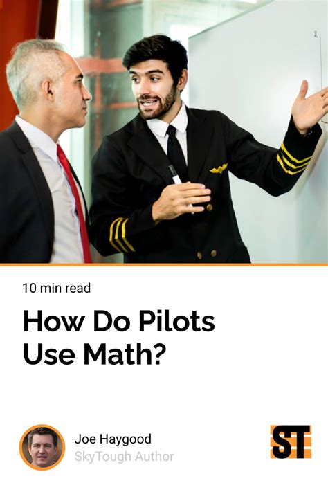 How Do Pilots Use Math Skytough Airplane Math - Airplane Math