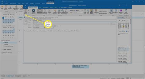 how do you cancel a recurring meeting in outlook