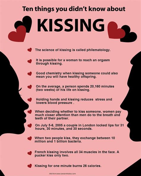 how do you describe kissing for a year