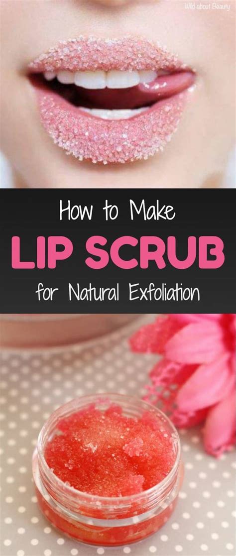 how do you make lip scrubs