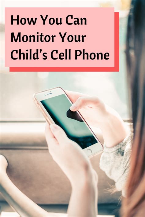 how do you monitor your childs phone