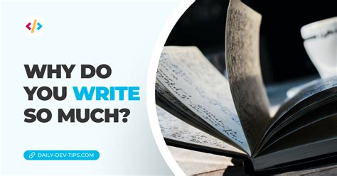 How Do You Write So Well