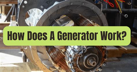how does a generator work