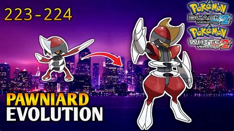 how does pawniard evolve