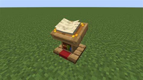 how does the lectern work in minecraft