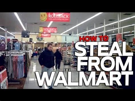 how easy is it to steal from Walmart? : …