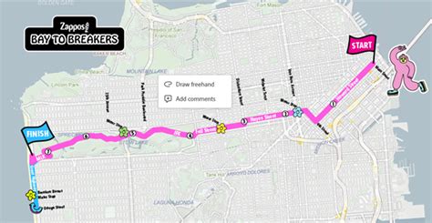 how far is bay to breakers