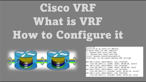 how to configure vrf