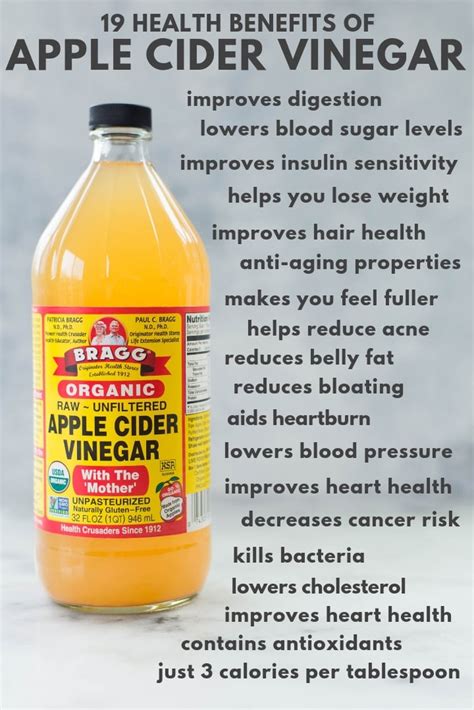 how good is apple cider vinegar