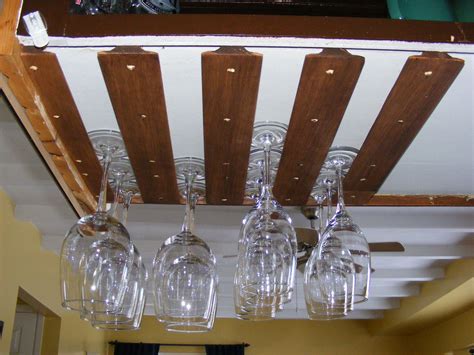 how high to hang a wine glass holder - Houzz