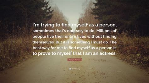 How I Find Myself