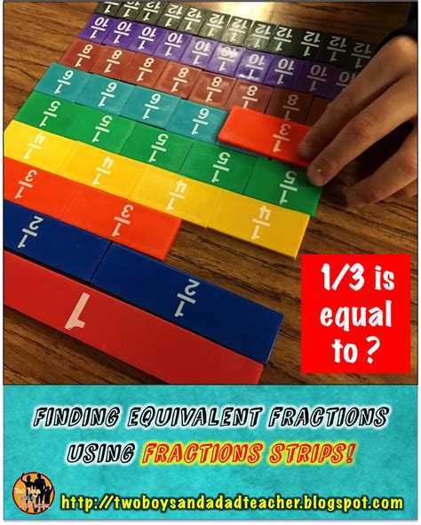 How I Taught Equivalent Fractions Two Boys And Lesson On Equivalent Fractions - Lesson On Equivalent Fractions