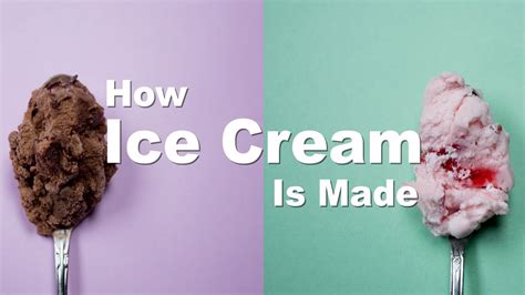 How Ice Cream Is Made Feature Rsc Education The Science Of Ice Cream - The Science Of Ice Cream